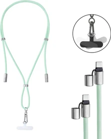 Intenso Cell Phone Charging Lanyard 1.65m grün