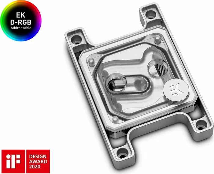 EK Water Blocks Quantum Line EK-Quantum Magnitude D-RGB, AM4, Nickel Acryl