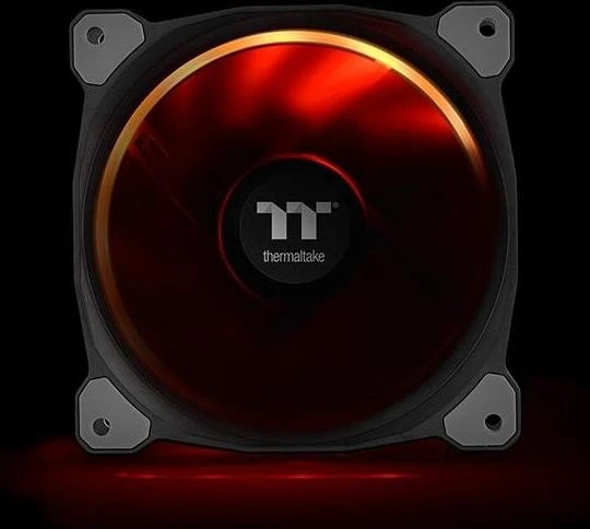 Thermaltake Riing Plus 12 LED RGB TT Premium Edition, LED-Steuerung, Lüftersteuerung, 120mm, 5er-Pack