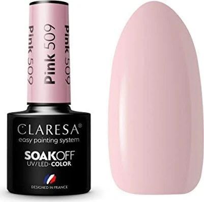Claresa UV-Nagellack Pink 509, 5ml