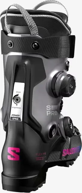 Salomon S/Pro Supra Dual BOA 115 black/beluga met. (Damen) (Modell 2025/2026)