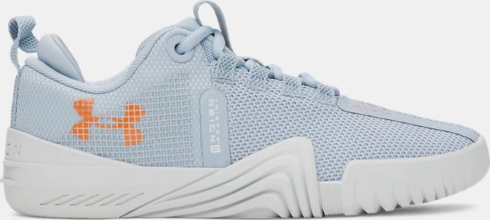 Under Armour Reign 6 blue calm/distant gray/solar orange (Damen)