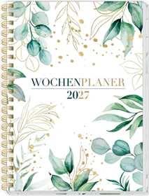 Trötsch Verlag Wochenkalender 2027, A5, Hardcover, Natur, 160 Blatt