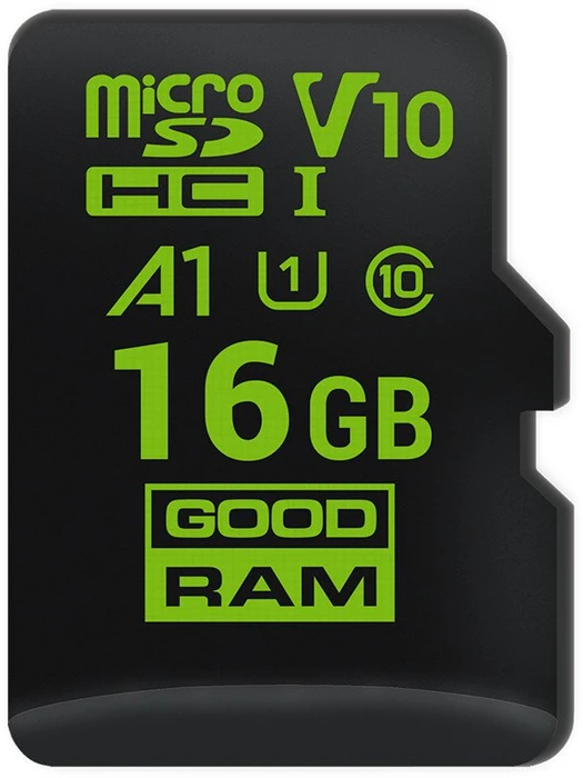 goodram M1A0 A1 R80 16GB, UHS-I U1, A1, Class 10