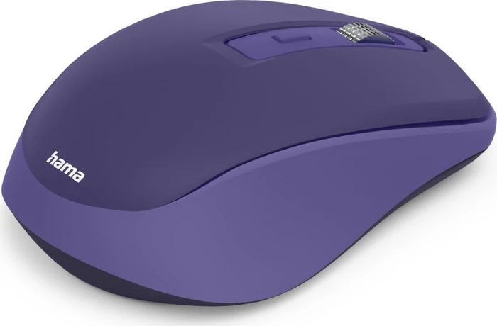 Hama WM-450 Silent Wireless Multi-Device Mouse blau/violett, USB/Bluetooth