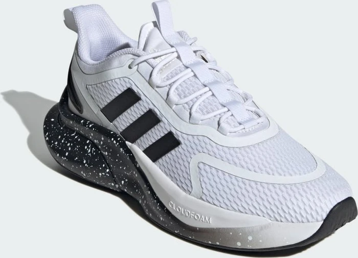 adidas Alphabounce+ Sustainable Bounce cloud white/core black (Herren)
