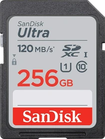 SanDisk Ultra R120 256GB, UHS-I U1, Class 10