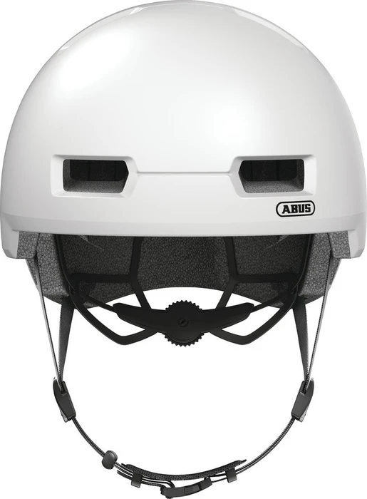 ABUS Skurb Helm pearl white