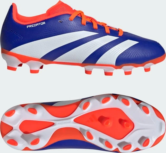 adidas Predator League MG lucid blue/cloud white/solar red (Junior)