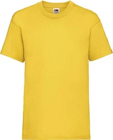 Fruit Of The Loom Valueweight T-Shirt kurzarm sunflower (Junior)