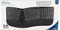 MediaRange Ergonomische Multimedia-Tastatur, schwarz, USB, DE Vorschaubild
