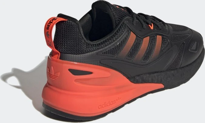 adidas ZX 2K Boost 2.0 core black/solar red (Herren)
