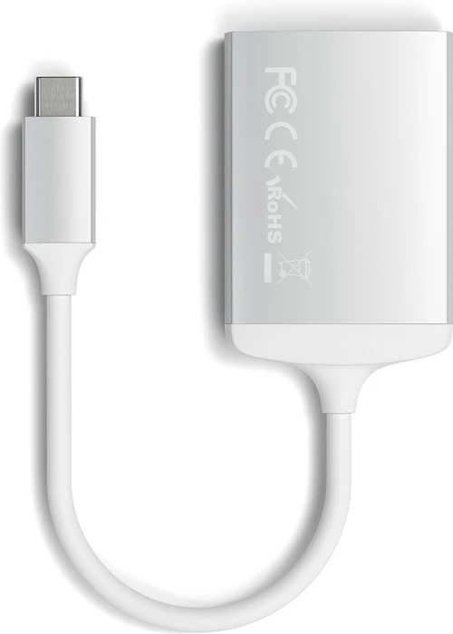 Satechi Type-C UHS-II silver Dual-Slot-Cardreader, USB-C 3.0 [Stecker]