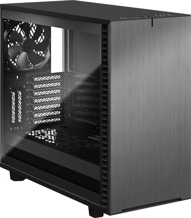 Fractal Design Define 7 Gray TG Light Tint, Glasfenster, schallgedämmt