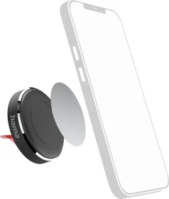 Hama Auto-Handyhalterung Magnet für Armaturenbrett 360 Grad drehbar universal schwarz
