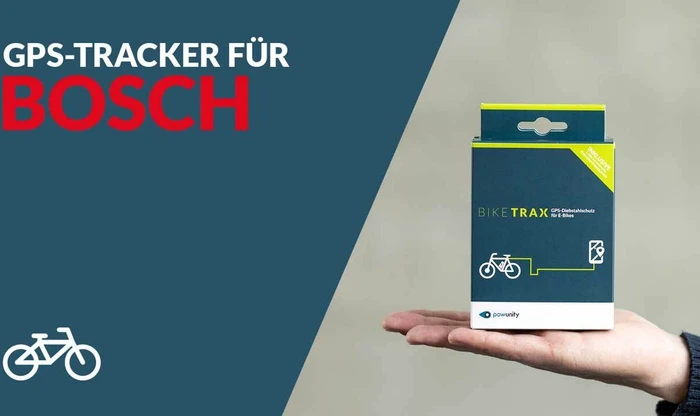 Powunity GPS Tracker BikeTrax für Bosch Generation 4 E-Bike Diebstahlschutz