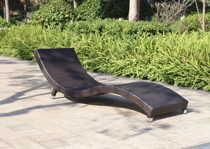 Garden Pleasure Caracas Sonnenliege braun