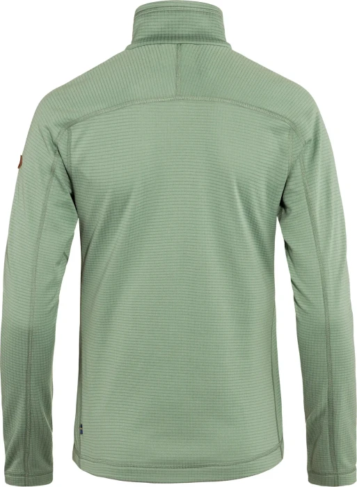 Fjällräven Abisko Lite Fleece Half Zip Funktionsshirt langarm misty green (Damen)