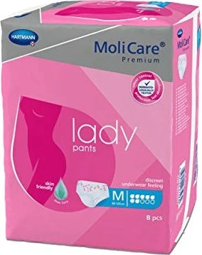 Hartmann MoliCare Premium Lady Pants 7 Tropfen Schutzhose Größe M, 32 Stück