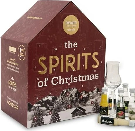 Dolomiti Schnaps & Likör Haus Adventskalender 2025