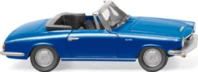 Wiking Klassik Edition Glas 1700 GT Cabrio blau metallic