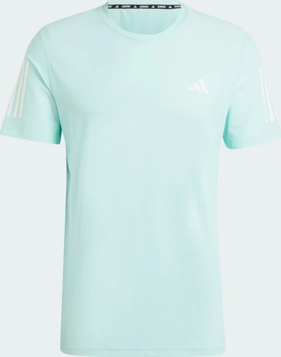 adidas Own The Run Laufshirt kurzarm semi flash aqua (Herren)