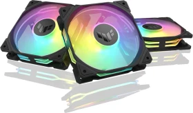ASUS TUF Gaming TR120 Reverse ARGB schwarz, 120mm, 3er-Pack