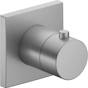 Keuco IXMO 59553 Comfort Thermostat eckig aluminium-finish