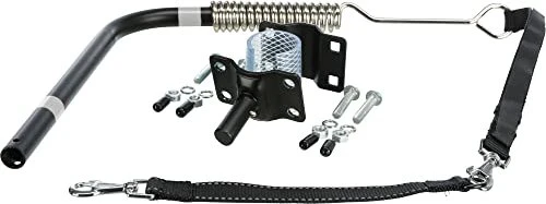 Trixie De Luxe Biker Set für Hunde Fahrradleine