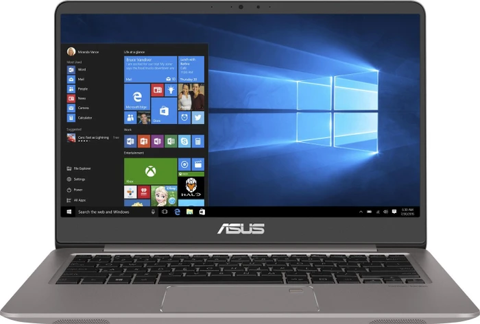 ASUS ZenBook UX3410UA-GV079T, Quartz Grey, Core i5-7200U, 8GB RAM, 256GB SSD, DE