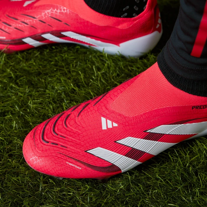adidas Predator Elite Laceless FG lucid red/cloud white/core black