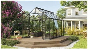 Vitavia Olymp 8300 ESG 3mm Gewächshaus schwarz