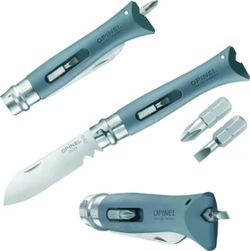 Opinel No. 9 Heimwerken Taschenmesser grau