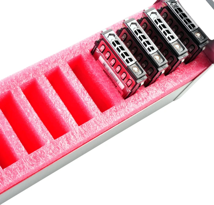 SilverStone RMB41, Datenträgeraufbewahrungsschrank, 60x 2.5"