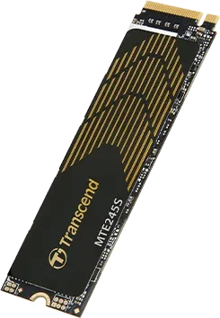 Transcend MTE245S SSD 1TB, M.2 2280 / M-Key / PCIe 4.0 x4, Kühlkörper