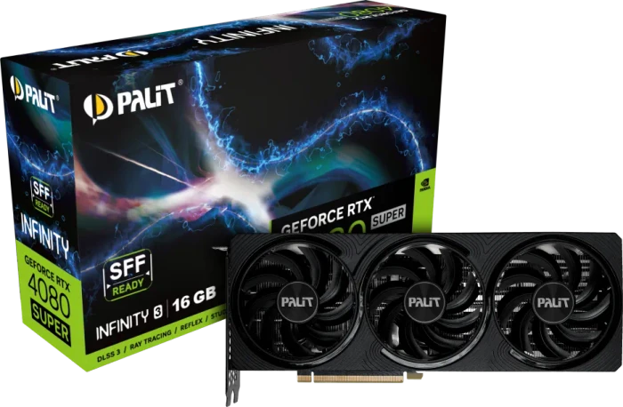 Palit GeForce RTX 4080 SUPER Infinity 3, 16GB GDDR6X, HDMI, 3x DP