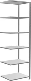 Schulte Lagertechnik Multiplus 150 Anbauregal 75x250x60cm verzinkt