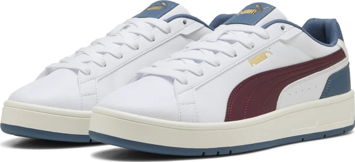 Puma Court Classico puma white/ruby shimmer/dark indigo