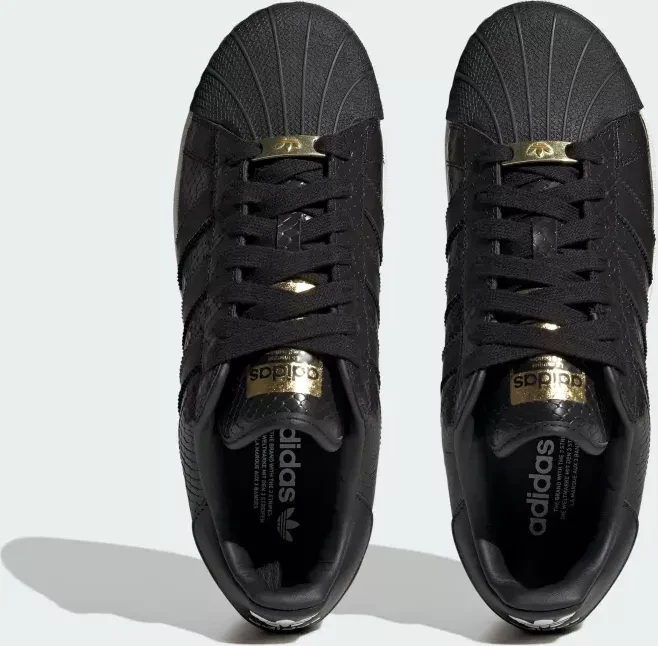 adidas Superstar XLG core black/gold metallic (Herren)