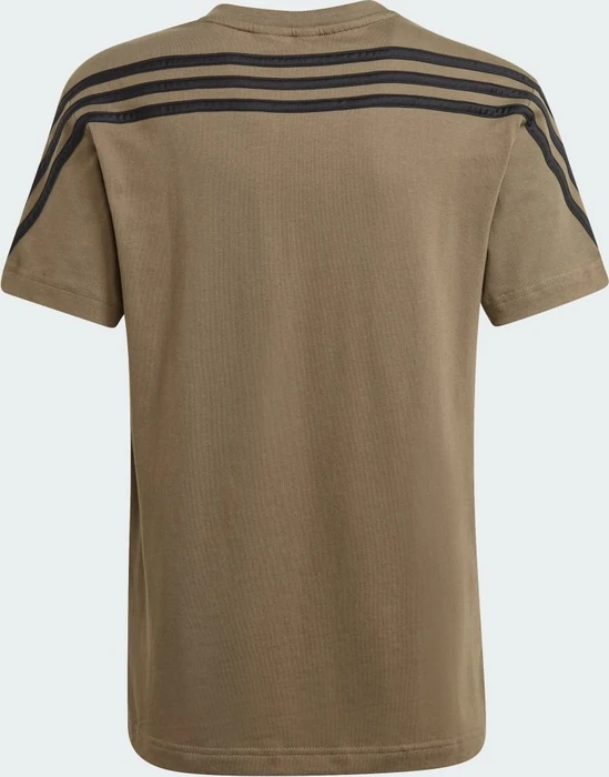 adidas Future Icons 3-Streifen T-Shirt kurzarm olive strata/black (Junior)