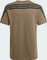 adidas Future Icons 3-Streifen T-Shirt kurzarm olive strata/black (Junior) Vorschaubild