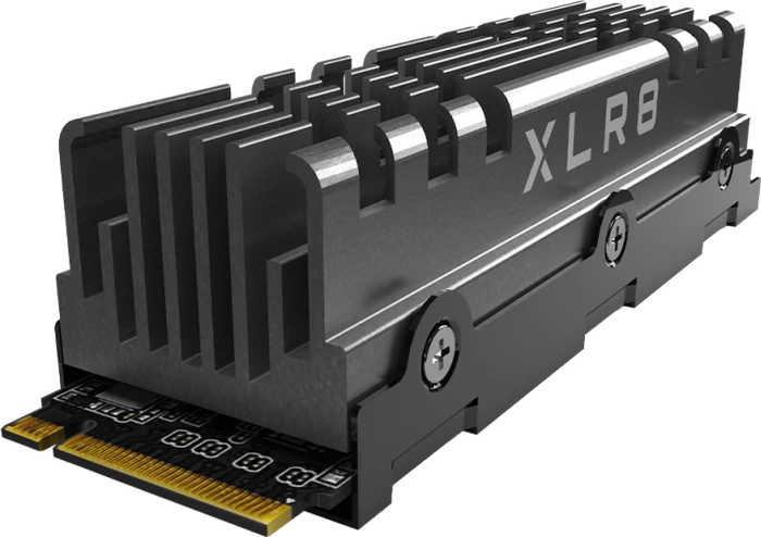 PNY XLR8 CS3140 2TB, M.2 2280 / M-Key / PCIe 4.0 x4, Kühlkörper