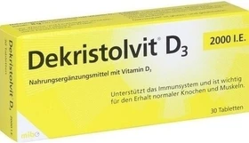 Dekristolvit D3 2000 Tabletten, 30 Stück