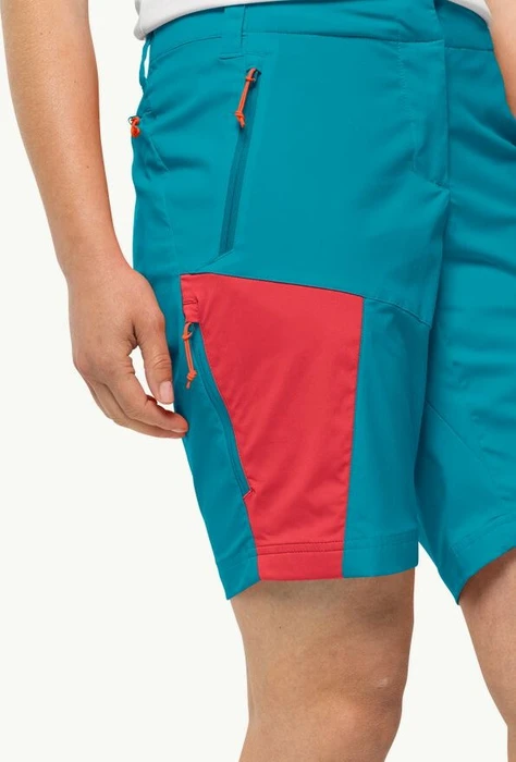 Jack Wolfskin Glastal Shorts Hose kurz tile blue (Damen)