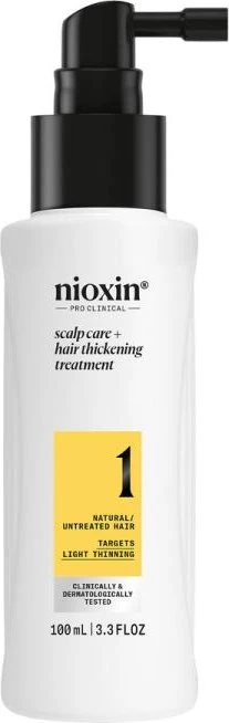 Wella Nioxin System 1 Scalp + Hair Thickening Leave-in-Treatment, 100ml