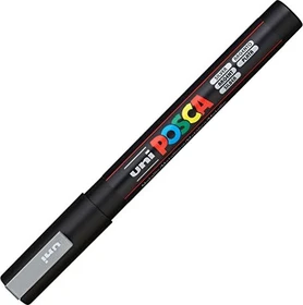 Uni-Ball POSCA PC-3M Acrylmarker silber