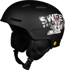 Sweet Protection Winder MIPS Helm black teddy (Junior)