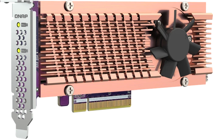 QNAP QM2 Expansion Card, 2x M.2 PCIe, PCIe 3.0 x8