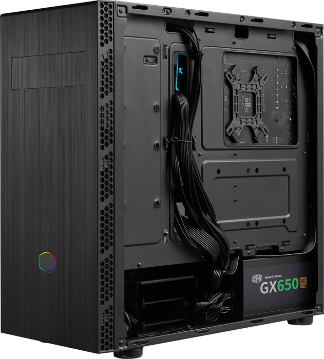 Cooler Master MasterBox MB600L V2, schwarz, mit 5.25" Schacht, Glasfenster