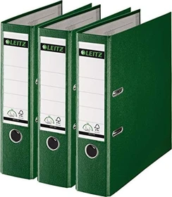 Leitz 1010-35 Qualitäts-Ordner Plastik-Cover (A4 breit | 10er Pack